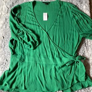 Banana Republic Wrap Blouse